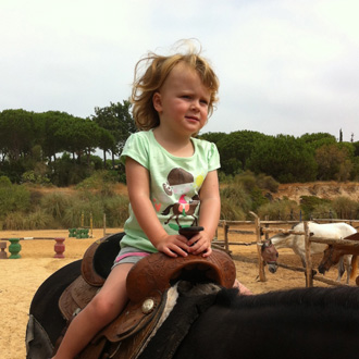 horse-riding